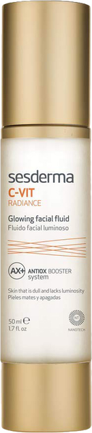 Флюїд для обличчя Sesderma С-Vit Radiance Glowing зволожуючий 50 мл (8470003406581) - зображення 2