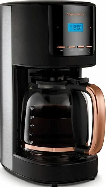 Капельная кофеварка Morphy Richards Rose Gold 162030 - Фото 1 Капельная кофеварка Morphy Richards Rose Gold 162030 - изображение 1