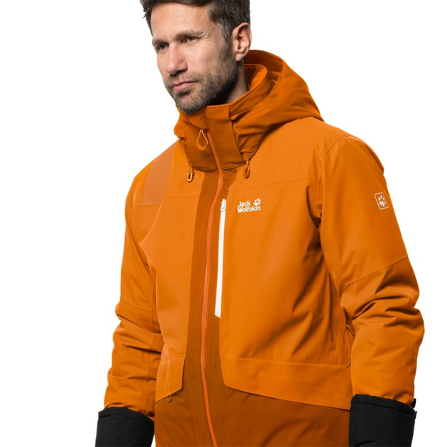 Jack wolfskin big white cheap jacket m