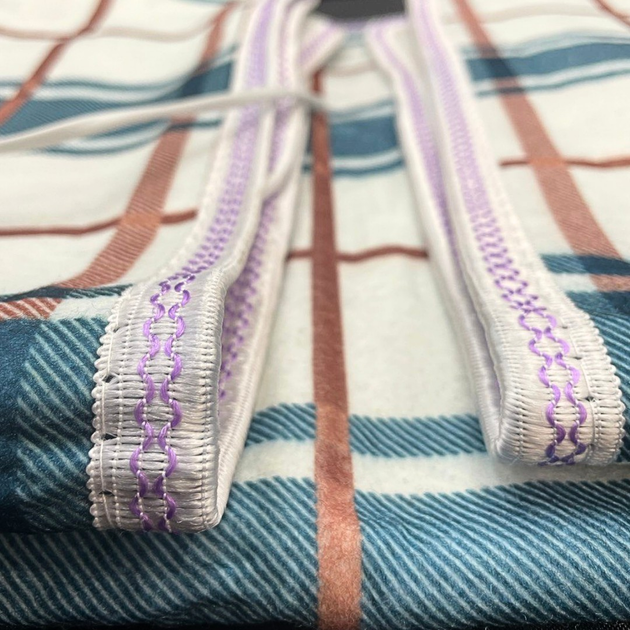 Электропростынь с подогревом 120х160 полуторная Electric Blanket, Турция, 2 года гарантии, 100 Ватт, в клеточку - изображение 8