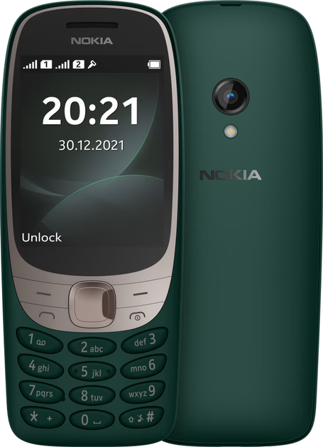 Telefon komórkowy Nokia 6310 Dual Sim Green - obraz 1