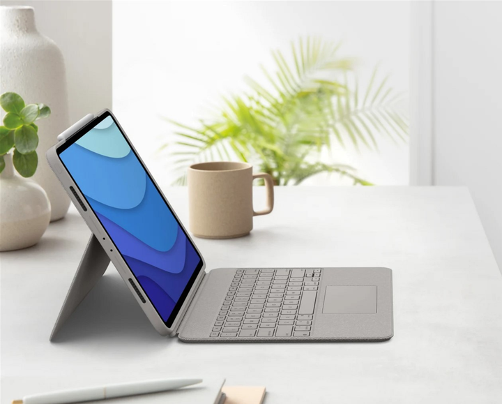 Обкладинка-клавіатура з тач-падом Logitech Combo Touch для Apple iPad Pro 12.9" 5th Gen (920-010258) - зображення 6