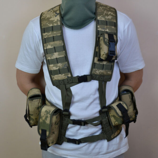 Підсумок під гранату із кордури піксель MOLLE для гранати тактичний - зображення 4