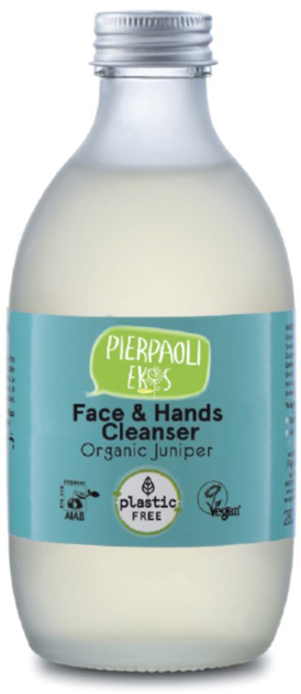 Płyn do mycia twarzy i rąk Pierpaoli Ekos z organicznym ekstraktem z jałowca 280 ml (8002849923849) - obraz 1