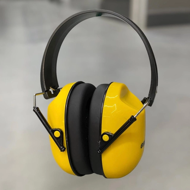Пасивні навушники захисні Sigma (9431211), складані, колір Жовтий (241602) - зображення 1