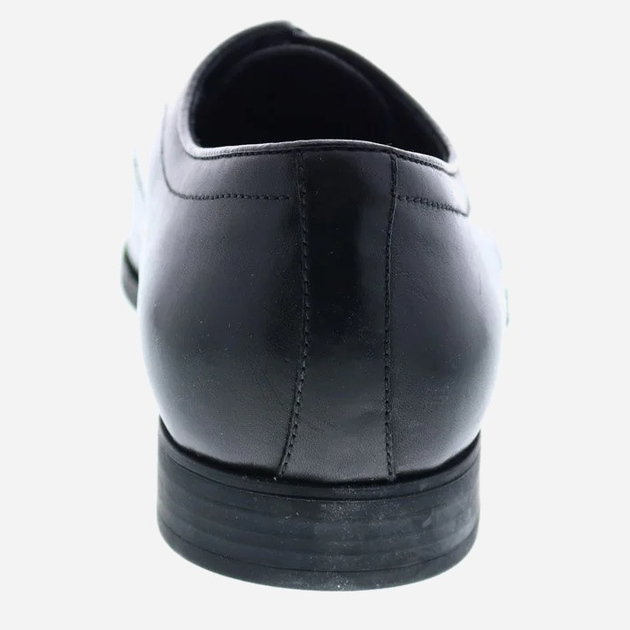 Buty derby męskie Geox U54P4A00043-C9999 44 29.3 cm Czarne (8056536610482) - obraz 4