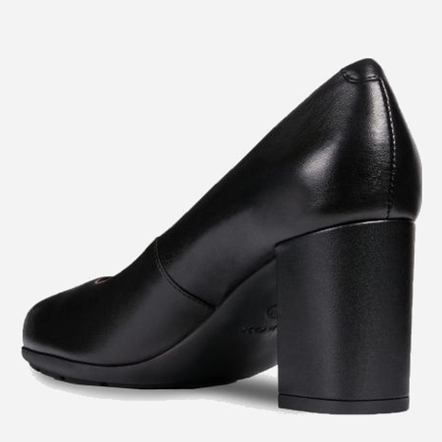 Жіночі туфлі Geox D92C8A00085-C9999 38 24.7 см Чорні (8058279795075) - зображення 2