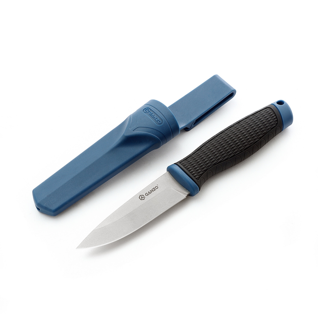 Нож Ganzo G806 с ножнами 2000000127750 Синий - изображение 1