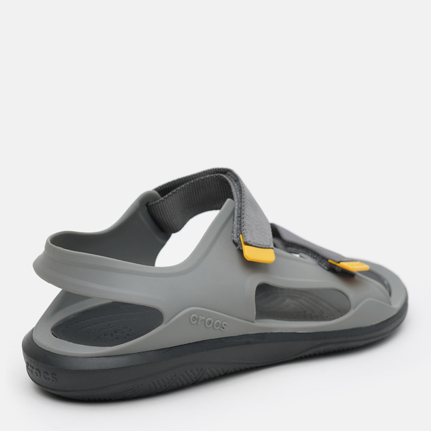 Чоловічі сандалії Crocs Swiftwater Molded Expedition Sandal 206526-0DY 43-44 (M10/W12) 28 см SlateGrey (191448524453) - зображення 4