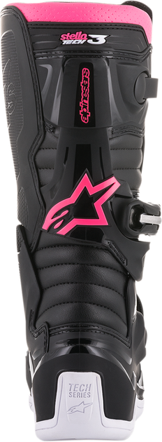 Мотоботи Alpinestars STELLA TECH 3, 39, Чорний/Рожевий/Білий (721315) - изображение 3