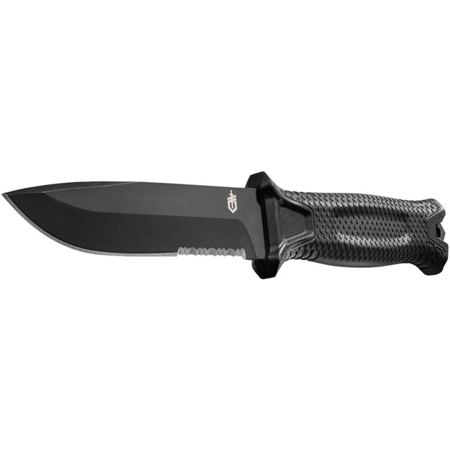 Тактичний ніж Gerber Strongarm Fixed Serrated Black 31-003648 (1027840) - зображення 2