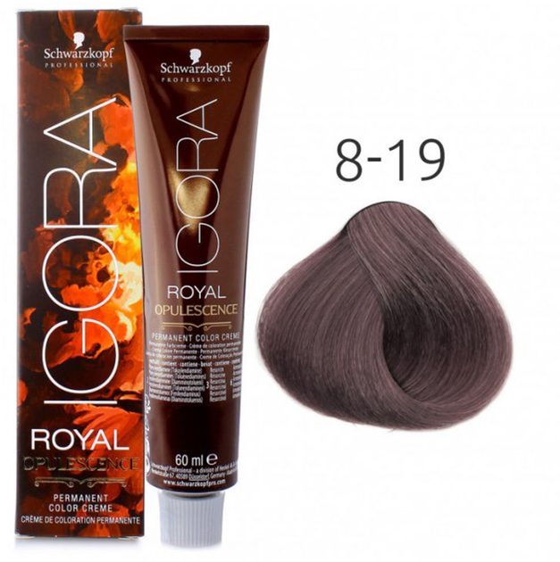 Farba do włosów Schwarzkopf Professional Igora Royal Opulescence 8-19 60 ml (4045787363487) - obraz 1