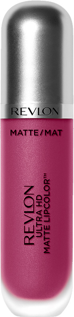 Blyszczyk do ust Revlon Ultra HD Matte Lip Colour 610 Addiction blister 5.9 ml (5051389070462) - obraz 1