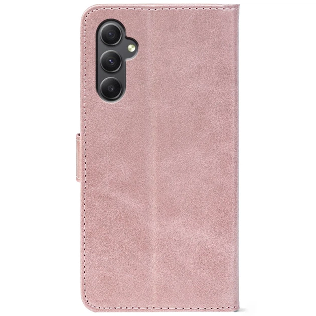 Чохол-книжка Crazy Horse Clasic для Samsung Galaxy A35 5G (A356) Rose Gold (Front) (55376) - Фото 3 Чохол-книжка Crazy Horse Clasic для Samsung Galaxy A35 5G (A356) Rose Gold (Front) (55376) - изображение 3