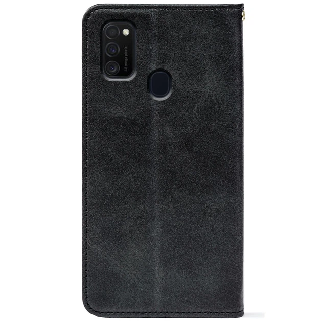 Чохол-книжка Crazy Horse Clasic Samsung Galaxy M21 (M215) Grafit (Strong) (47297) - зображення 3