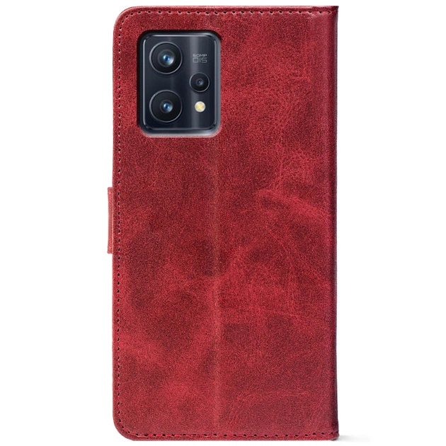 Чохол-книжка Crazy Horse Clasic для Realme 9 Pro Plus Red Wine (Front) (47628) - изображение 3