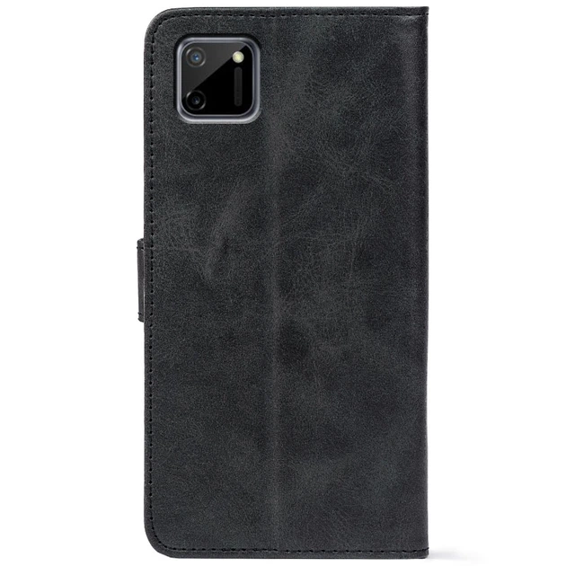 Чохол-книга Crazy Horse Clasic для Realme C11 Grafit (Front) (47690) - Фото 3 Чохол-книга Crazy Horse Clasic для Realme C11 Grafit (Front) (47690) - зображення 3