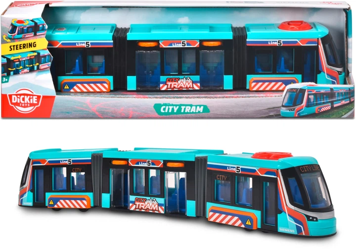 Tramwaj miejski Dickie Toys Siemens Avenio 41.5 cm (203747016) - obraz 4