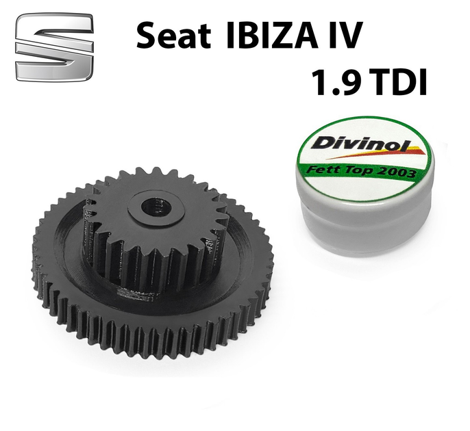 Головна шестерня клапана EGR Seat Ibiza IV 1.9 TDI 2002 до 2009 (03G131501) - зображення 1