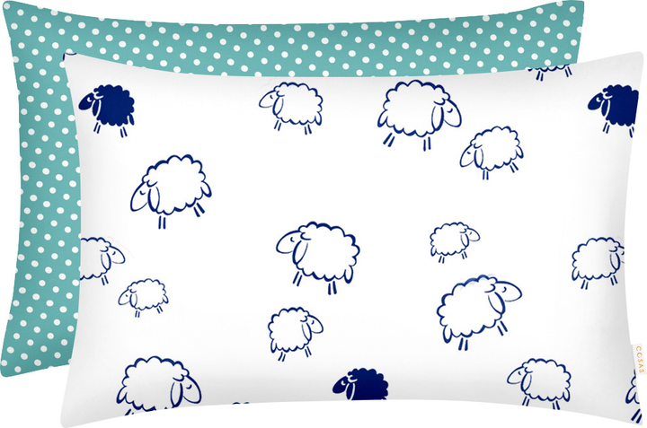 Акція на Набір наволочок Cosas Set Pillow Sheep Dots Mint 50х70 2 шт. від Rozetka