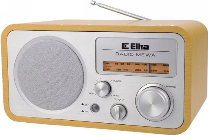 Radio Eltra MEWA drewniane (5907727026298) - obraz 2