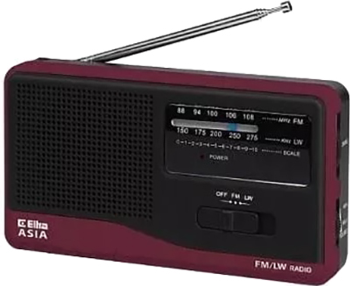 Radio Eltra Asia czarne (5907727027837) - obraz 1