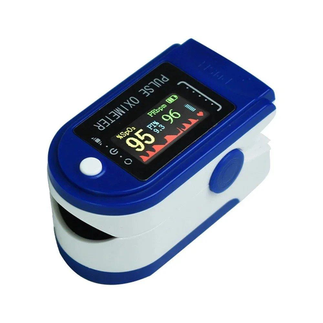 Пульсоксиметр UKC BL-230 на палець 5309 для вимірювання кисню - зображення 1