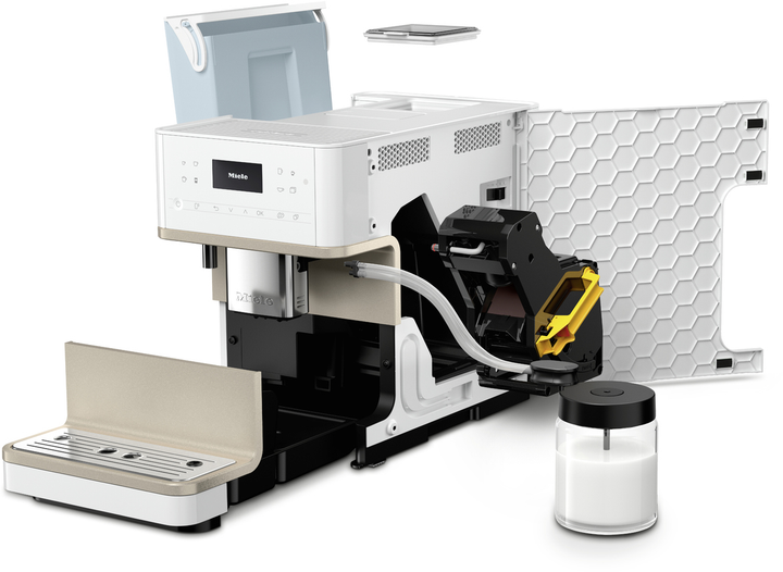 Кофемашина MIELE CM 6360 LOCM MilkPerfection White - изображение 15