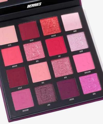 Палетка тіней By Beauty Bay Berries 16 Colour Palette - Фото 1 Палетка тіней By Beauty Bay Berries 16 Colour Palette - зображення 1