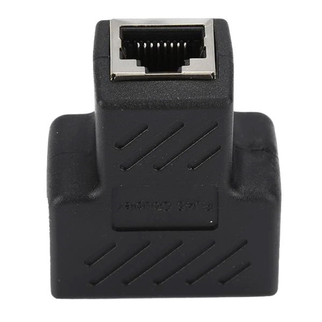 Спліттер конектор з'єднувач кручений мережевий пари RJ45 LAN - 2 x RJ45 ...