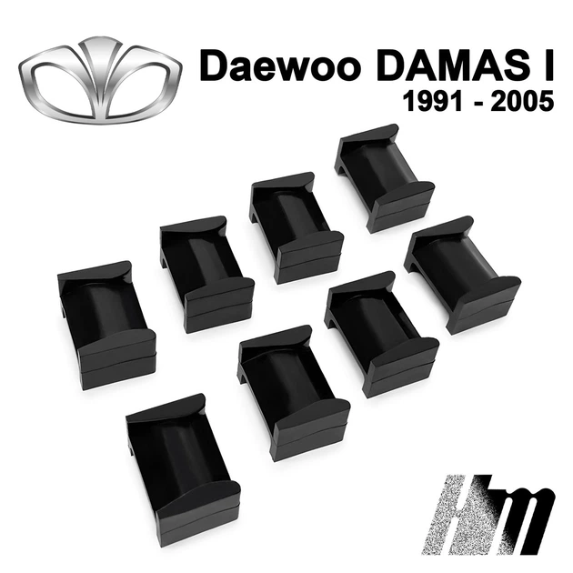 Ремкомплект ограничителя дверей Daewoo DAMAS (I) 1991 до 2005 фиксаторы вкладыши втулки - изображение 4