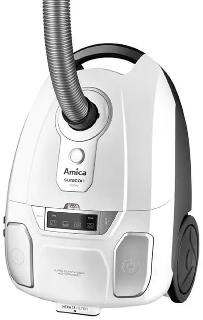 Odkurzacz workowy Amica Suracon VM7001 Biały (1190851) - obraz 3