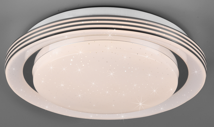 Люстра LED светодиодная потолочная Reality с пультом управления ATRIA 10W 1080lm 3000 - 6000K (R67042800) на кухню, для спальни, для гостиной - изображение 1