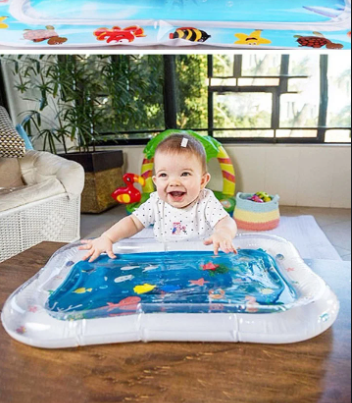 Надувной детский водный коврик 50х66 см AIR PRO inflatable water play mat (FG22) - изображение 3