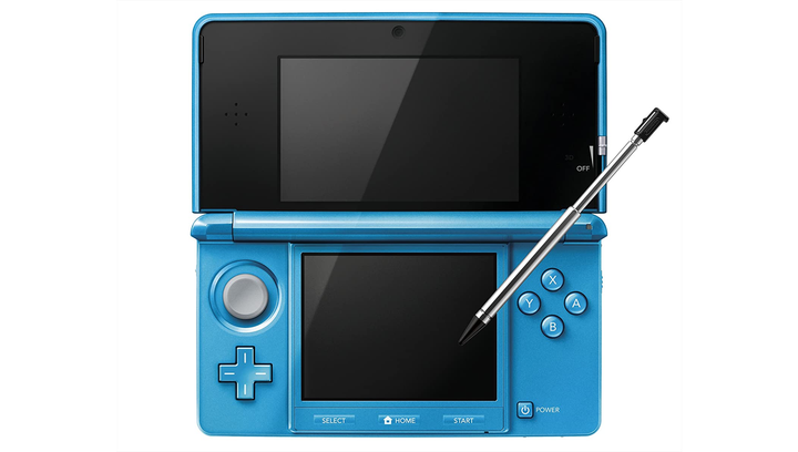 任天堂　3DS Консоль Nintendo 3DS Модифікована 32GB Light Blue + 10 Вбудованих