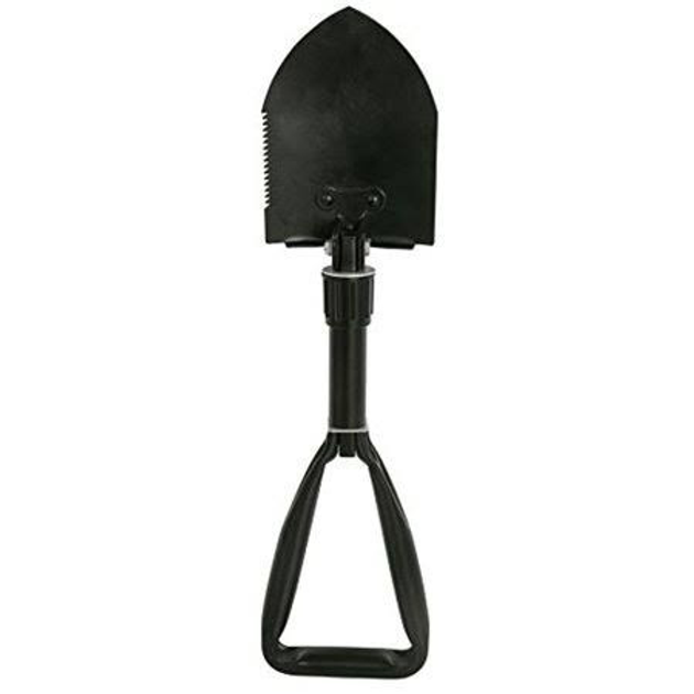 Лопата туристическая Shovel 009 Черный многофункциональная (ICL44) - изображение 1
