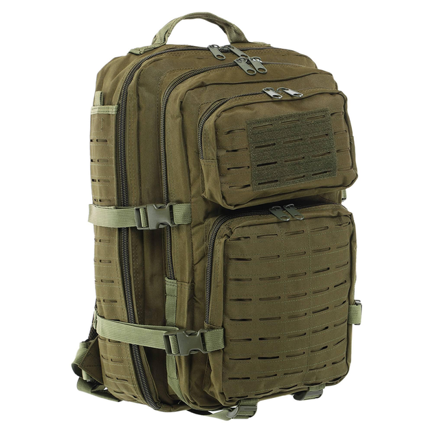 Рюкзак тактический штурмовой Military Rangers ZK-GB-0065 размер 29x25x47см 35л Цвет: Оливковый - изображение 1