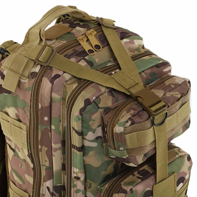 Рюкзак тактический штурмовой SP-Planeta TY-9003P размер 43x23x18см 18л камуфляж - изображение 2