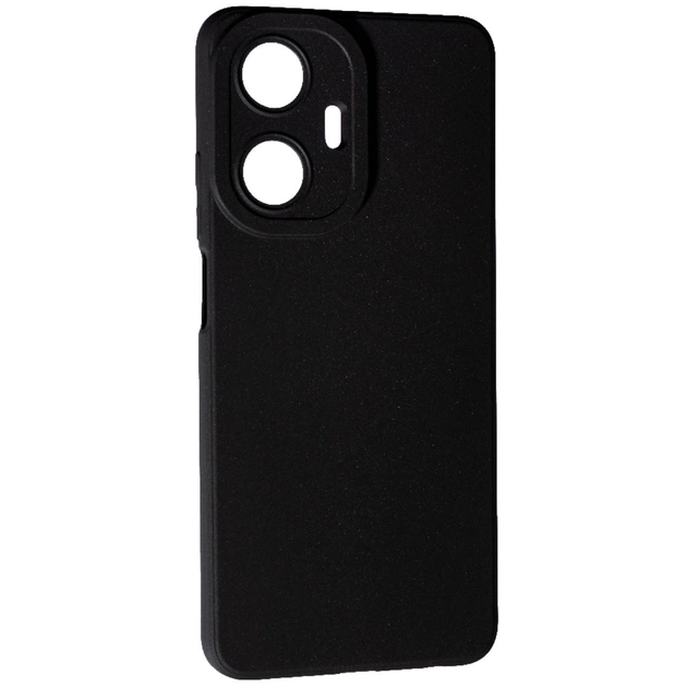 Чохол Fiji Full Soft Premium для Realme C55 протиударний бампер з мікрофіброю Black - Фото 1 Чохол Fiji Full Soft Premium для Realme C55 протиударний бампер з мікрофіброю Black - зображення 1