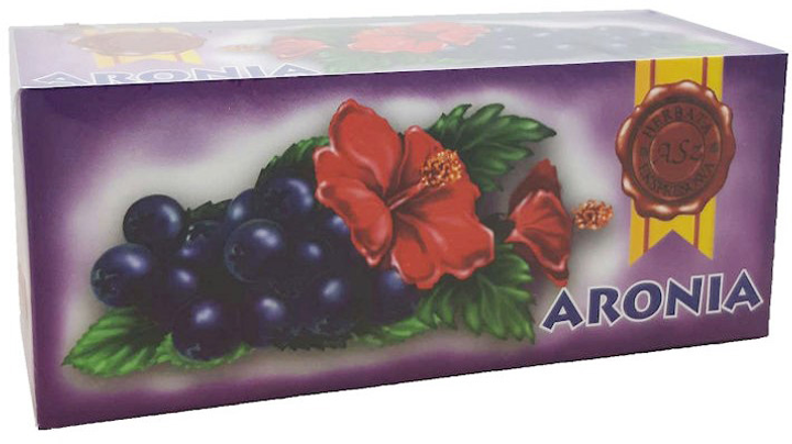 Herbata ASZ Aronia 20x2.5g Układ krwionośny (5903027000198) - obraz 1