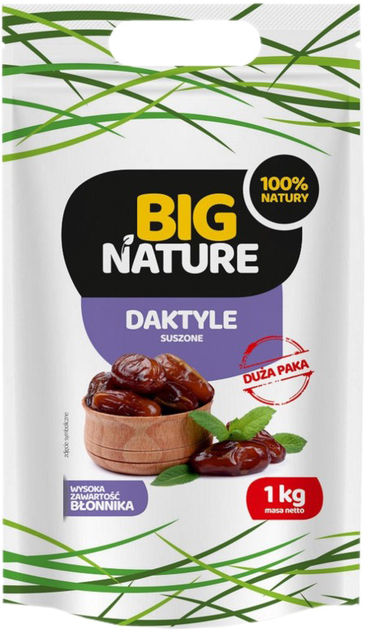 Фініки Big Nature сушені 1 кг (5903351620680) - зображення 1