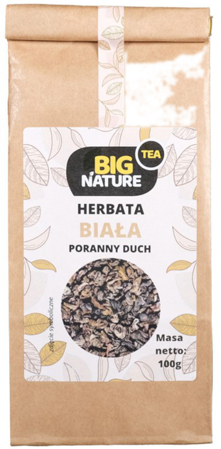 Herbata Big Nature Biała Poranny Duch 100 g (5903351626736) - obraz 1