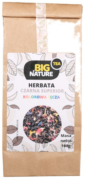 Чай Big Nature Earl Grey Різнокольорова веселка 100 г (5903351627047) - зображення 1