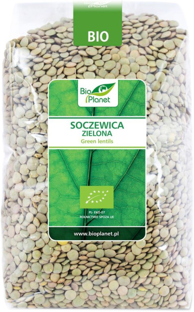 Soczewica zielona BIO PLANET 1kg (5907814660039) - obraz 1