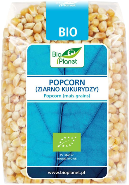 Popcorn (ziarno kukurydzy) BIO PLANET 400 g (5907814664907) - obraz 1