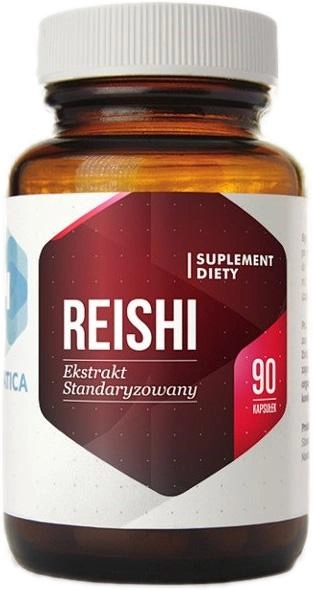 Suplement diety Hepatica Reishi 90 kapsułek układ krążenia (5905279653405) - obraz 1