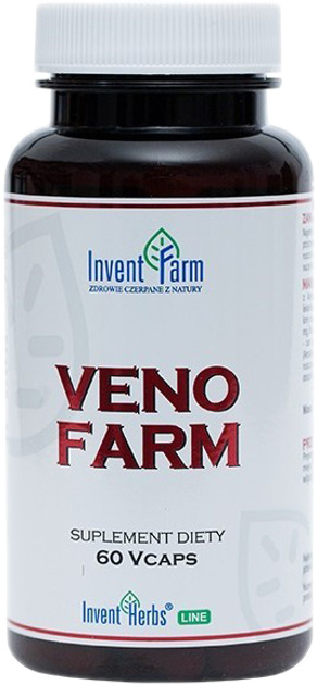 Добавка Invent Farm Veno Farm 60 капсул (5907751403683) - зображення 1