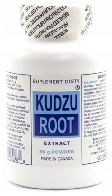 Sproszkowany korzeń Kudzu Root Extract 80 g (623292170888) - obraz 1