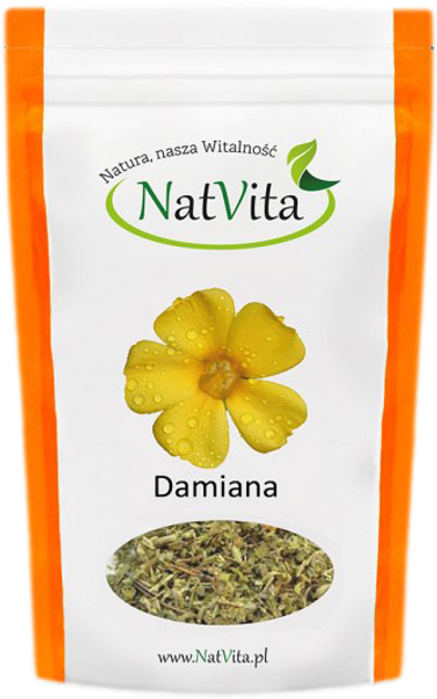 Herbatka Natvita Damiana liście pocięte 30g (5902096506846) - obraz 1