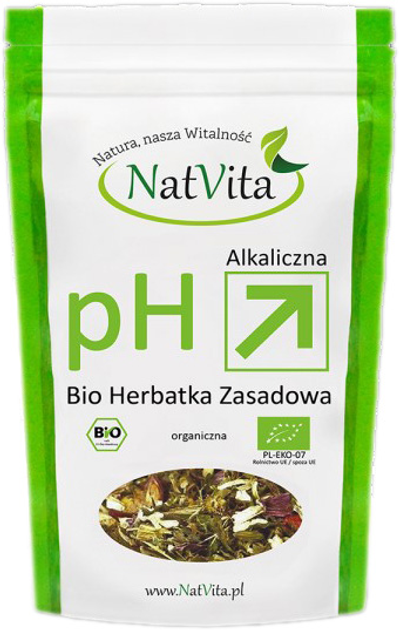 Herbatka ph zasadowa Natvita Bio 70g (5902096510010) - obraz 1